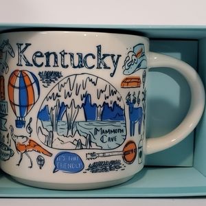Starbucks Kentucky Ceramic Been There Series Mug Rare Collectable